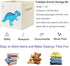 CLCROBD Foldable Animal Cube Storage Bins - Fabric Toy Box/Chest/Organizer for Toddler/Kids Nursery, 13 inch
