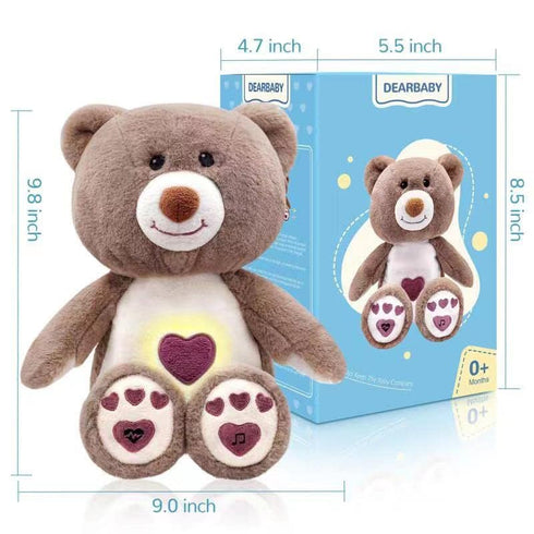 0-6 DEARBABY Baby Sleep Soother,Newborn Essentials Stuff Toys Months, Christmas Girl Gifts Sound Machine for Nursery