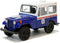 KiNSMART United States Postal Mail Truck 1971 Jeep DJ-5B Blue Edition 5" Die Cast Model Toy Car 1:26 Scale