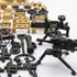 Special Military Soldier Style Weapon Sets - Military Weapon Pack Accessories Kits, Compatible with Major Mini Figure
