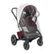 Universal Rain Cover Compatible with Nuna Stroller, Waterproof Weather Shield, Clear Protective