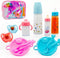 Baby Doll Accessories Magic Bottle Set - Disappearing Milk, Juice Bottles, Sippy Cups, and Pacifiers for Kids