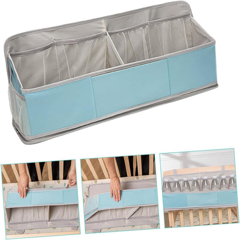 ORFOFE Diaper Caddy Organizer Lightweight Hanging Storage for Cribs Changing Tables Made of Durable Material