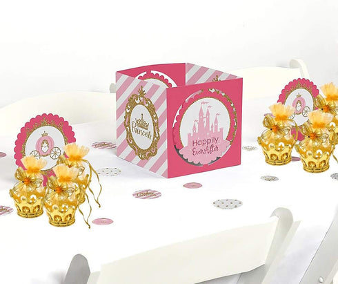 JC HUMMINGBIRD JCHB12 Pieces Fillable Gold Crown with Flower Pouch, Party Favors