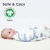 100% 0-3 3 Pack Yoofoss Baby Swaddles for Newborns Cotton, Adjustable Swaddle Months Newborn Swaddle Sack, Breathable