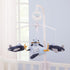Navy Plush Airplane Musical Mobile - Soar High with Little Love