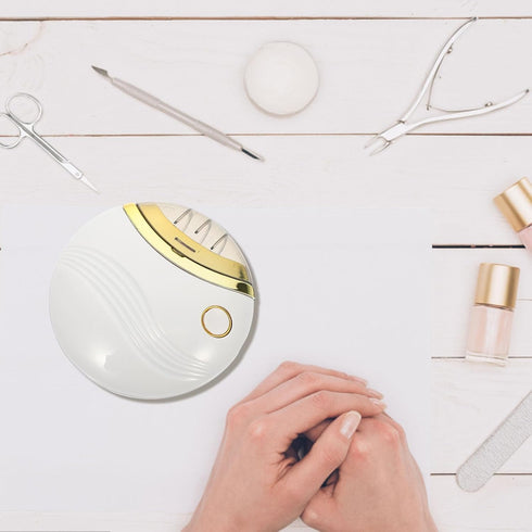 Trimmer Outanaya Electric Nail Clippers and for Babies and Adults White Electric Pedicure Tool with Quiet Motor Safe