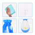 DEEZOMO Whale Potty Training Urinal for Boys with Funny Aiming Target , Toddler Boy Toilet Pee Trainer - Blue