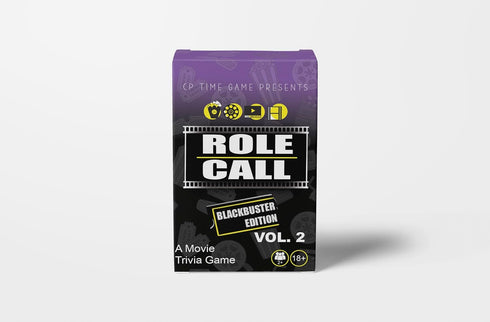 CP TIME Role Call: Blackbuster Edition - Movie Trivia Game for Adults,