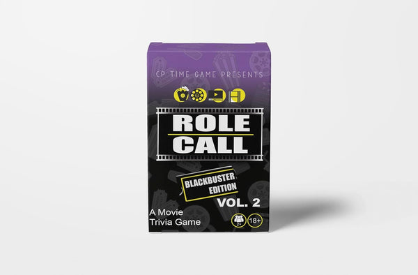 CP TIME Role Call: Blackbuster Edition - Movie Trivia Game for Adults,
