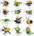 12 Pack Sets 6-12yrs BRICHBROW Party Favors for Kids - Animals Building Blocks for Goodie Bags Stocking Stuffers