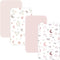 4 Pack Bedside Bassinet Sheets - 35"x20" Bassinet Sheets for Newton, Ezebaby,