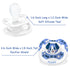 LittleForBig Adult-Sized Printed Pacifier in Blue - Generation II
