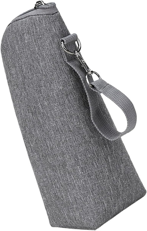 Toyvian Portable Insulated Bottle Carrier Handheld Bottle Bag for Travel Keeps Warm