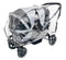 SASHA'S Rain and Wind Cover for Graco Modes Adventure Stroller Wagon, Clear Design with Ventilation Holes