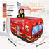 2-3 Pop Up Tent for Kids.Fire Truck Play Tent Role Play Firefighter Tent.Large, Easy to Organize.Birthday Gift