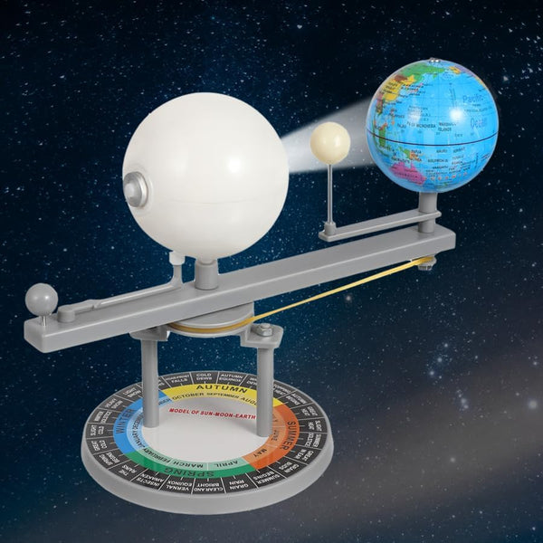 Vaguelly Sun Earth Moon Orbital Model for Kids Educational Geography Model & Astronomical Teaching Tool