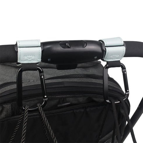 ZHENZQ Pram Hook Diaper Bag Carabiner Hanging Hook Multi-Purpose Climbing Hooks for Grocery Shopping Bag