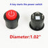 FULIHUA Button Start Power Supply Switch for Kids Electric Cars, Replacement Parts for Ride-On Toys