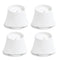 Wall Nanny 4 Inch Extension Accessories for Baby Gate, Connect Extensions to Add 4 Inches in Length - 4 Pack (Made in