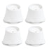 Wall Nanny 4 Inch Extension Accessories for Baby Gate, Connect Extensions to Add 4 Inches in Length - 4 Pack (Made in