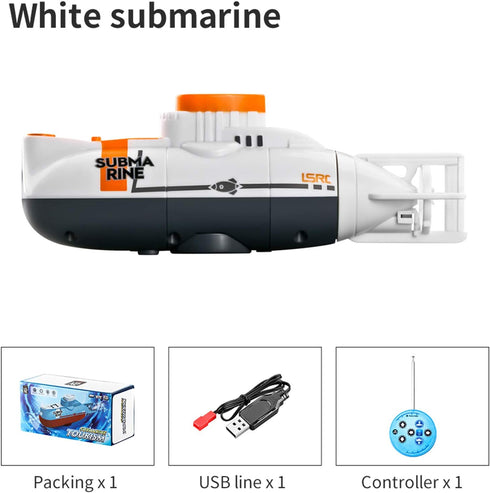 GoolRC Mini Waterproof RC Submarine - Remote Control Diving Toy