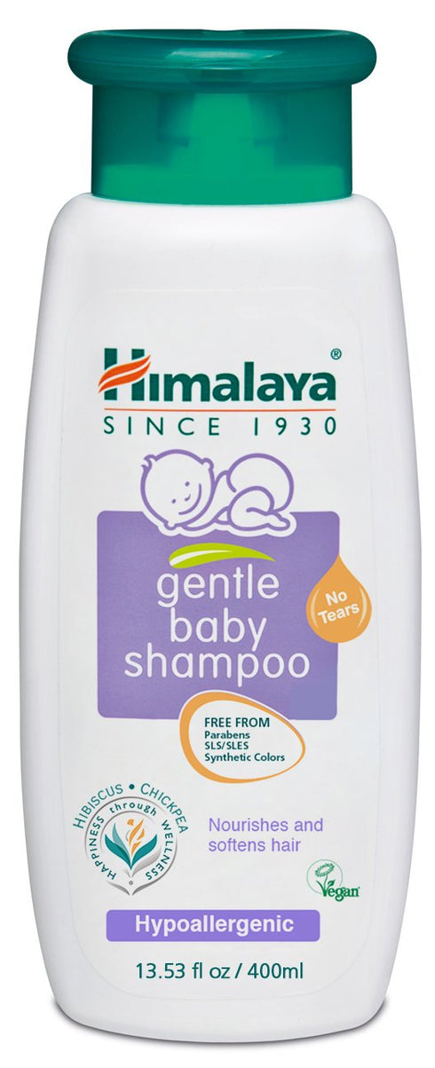 Himalaya Gentle Baby Shampoo - Soft Hair & Scalp Soothing Moisture, 13.53 oz