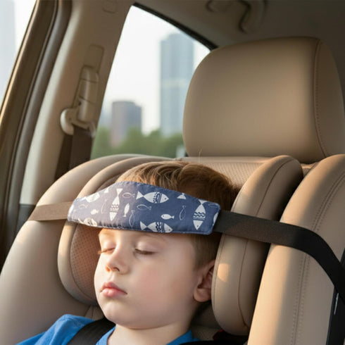 GIYAWA 3 Pcs Baby Carseat Head Support,Car seat Straps Pillow Support Ban,Stroller Neck Relief Strap Headrest,Slumber