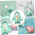 TIDTALEO Bath Thermometer Floating Water Temperature Gauge for Newborns Boys Safe Bath in Green with Accurate Celsius