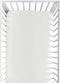 Sweet Jojo Designs Solid Ivory Girl Baby Fitted Crib Sheet Infant Newborn