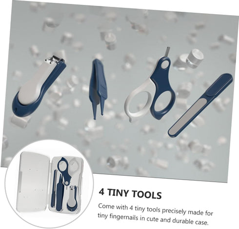 Set ORFOFE Nail Clippers Fingernail Scissors with Ergonomic Handle Portable Grooming Kit for Includes Nail File