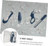 Set ORFOFE Nail Clippers Fingernail Scissors with Ergonomic Handle Portable Grooming Kit for Includes Nail File