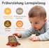 Baby TV Remote Control Toy with Soft Silicone Cover, Musical Realistic Play Remote Toy for 6M+ Boy and Girls