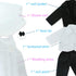 18 Inch Set, 18 Inch Doll Clothes Accessories Wedding Bride Wedding Dress and Groom Suit Outfit, Veil, Bow Tie