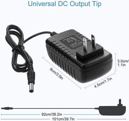 BestCH MBP34 MBP34BU AC Adapter for Motorola Wireless Video Baby Monitor DC Power Supply Cord Charger