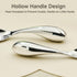 Set, 18/10 Set (2-Piece) KINGSTONE Toddler Utensils Stainless Steel Kids Silverware with Curved Handle, All-Metal Baby