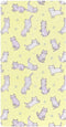 miaozhen Cotton Baby Crib Sheets Ultra Soft Yellow Funny Cat Crib Mattress Sheet