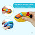 Bathtub Floating Bath Toys (6PCS) - Baby Soft Bath Time Boat Toys for Toddlers