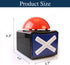 BEAN LIEVE Game Buzzer 4 Pack - Trivia Quiz Buzzer with Lights and Sound, Red Buttons for Game Show