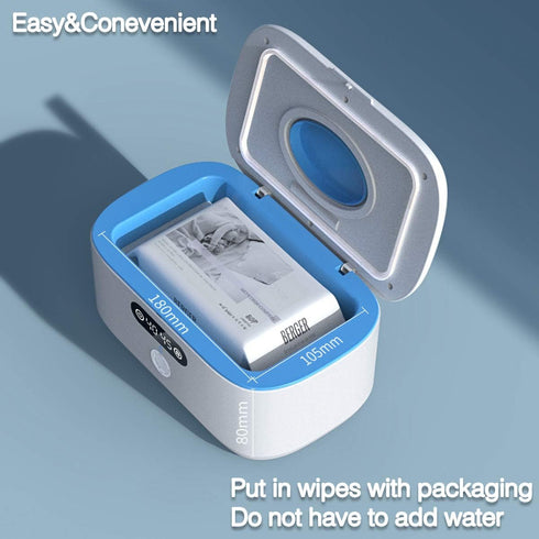 Bellababy Wipe Wamer for Vehicle and Home Use, Baby Wet Wipes Dispenser and Diaper Wipe Warmer with Night