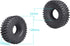 4.7"/120mm 1.9 Tires RC Crawler Tyres fit 1.9 Beadlocks Rims Soft Rubber Great Grip on Rocks Mud Dirt for Traxxas TRX4 Axial SCX10 II III Redcat Gen 8,w/Foam