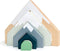 Tender Leaf Toys - Mountain Pass Stack - Stacking Train Tunnel Toy