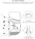 Gowing S12 Wearable Breast Pump Accessories Replacement Parts Duckbill Valve Compatible with kmaier TSRETE Model Breast