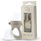 Avee & Co Silicone Teething Pacifier and Fresh Fruit Feeder, Baby Pacifier for Teething, Toddler Teething Toy (Beige)