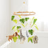 let's make Baby Mobile for Crib Safari Nursery Mobile Handmade Jungle Baby