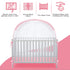 L RUNNZER Crib Tent, Portable Crib Cover to Keep Baby from Climbing Out, Safe & Breathable Crib Net, Easy to Install