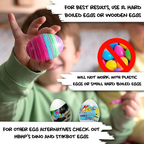 Set 8 3 Eggmazing Egg Decorator Easter Egg Decorator Kit - Arts and Crafts - Includes Egg Decorating Spinner