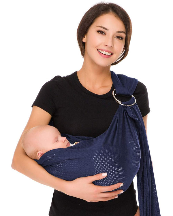 CUBY Water Baby Sling Carrier Lightweight Breathable Mesh Baby Wraps Carrier Adjustable