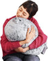 MerryXD Chubby Blob Seal Pillow, Cute Ocean Large Stuffed Cotton Plush Animal (23.6 in)