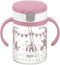 Richell Aqulea Outing Straw Mug, 200ml, Pink